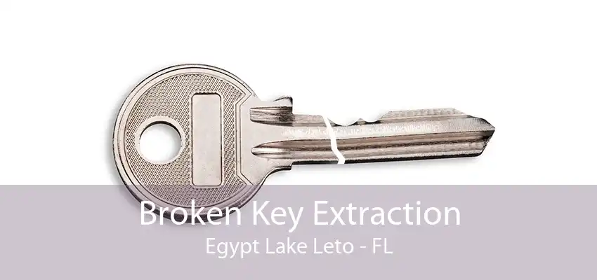 Broken Key Extraction Egypt Lake Leto - FL