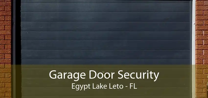 Garage Door Security Egypt Lake Leto - FL